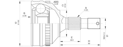 OPEN PARTS CVJ5635.10