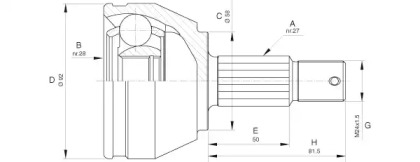 OPEN PARTS CVJ5638.10