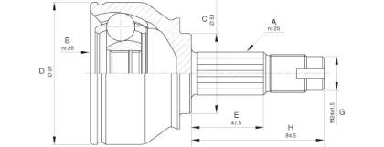 OPEN PARTS CVJ5647.10