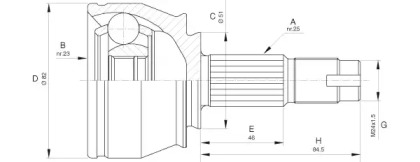 OPEN PARTS CVJ5651.10