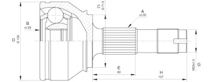 OPEN PARTS CVJ5658.10