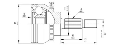 OPEN PARTS CVJ5671.10