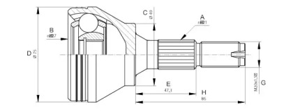 OPEN PARTS CVJ5677.10