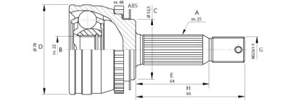 OPEN PARTS CVJ5689.10