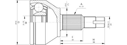 OPEN PARTS CVJ5706.10