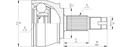 OPEN PARTS CVJ5712.10