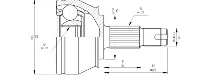 OPEN PARTS CVJ5715.10