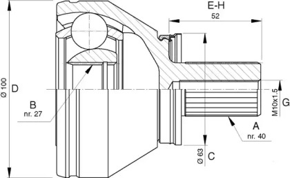 OPEN PARTS CVJ5744.10