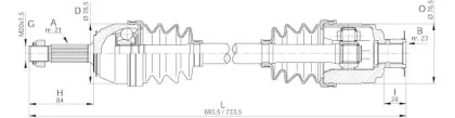 OPEN PARTS DRS6013.00