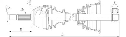 OPEN PARTS DRS6014.00