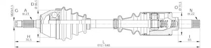 OPEN PARTS DRS6018.00