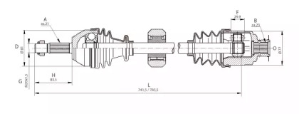 OPEN PARTS DRS6037.00