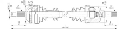 OPEN PARTS DRS6052.00