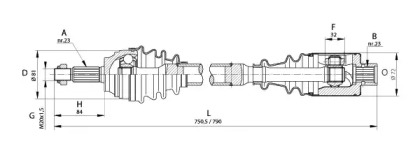 OPEN PARTS DRS6113.00