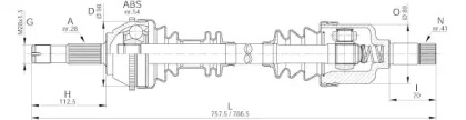 OPEN PARTS DRS6143.00