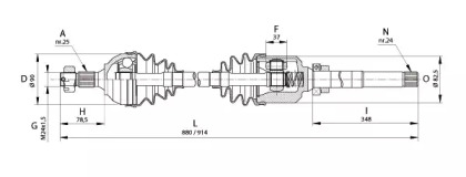 OPEN PARTS DRS6158.00