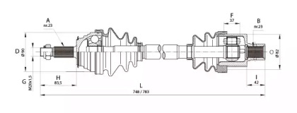 OPEN PARTS DRS6164.00