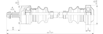 OPEN PARTS DRS6186.00