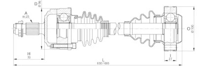 OPEN PARTS DRS6187.00