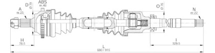 OPEN PARTS DRS6192.00