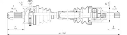 OPEN PARTS DRS6193.00