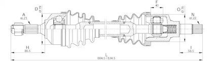 OPEN PARTS DRS6197.00