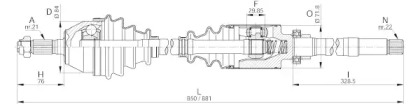 OPEN PARTS DRS6199.00