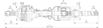 OPEN PARTS DRS6201.00