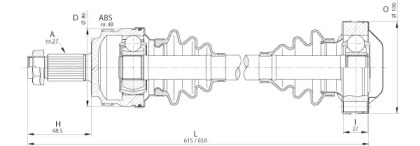 OPEN PARTS DRS6216.00