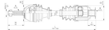 OPEN PARTS DRS6225.00