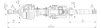 OPEN PARTS DRS6229.00