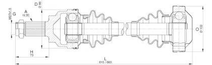 OPEN PARTS DRS6275.00