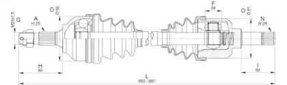 OPEN PARTS DRS6301.00