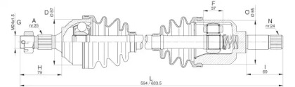 OPEN PARTS DRS6305.00