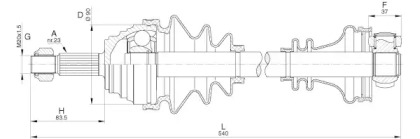 OPEN PARTS DRS6306.00