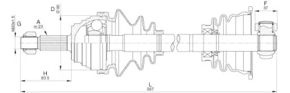 OPEN PARTS DRS6310.00