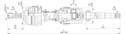 OPEN PARTS DRS6316.00