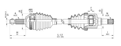 OPEN PARTS DRS6323.00