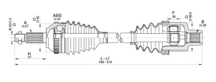 OPEN PARTS DRS6324.00