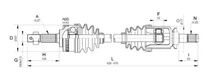 OPEN PARTS DRS6326.00