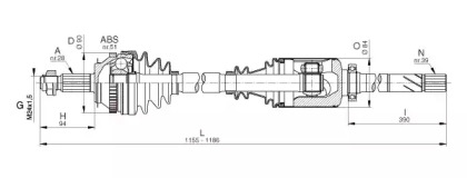 OPEN PARTS DRS6332.00