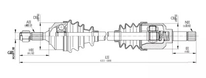 OPEN PARTS DRS6336.00