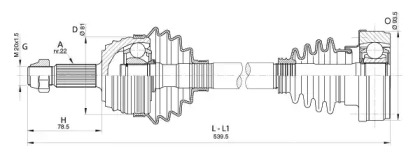 OPEN PARTS DRS6338.00