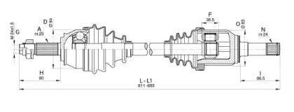 OPEN PARTS DRS6340.00