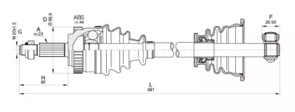 OPEN PARTS DRS6350.00