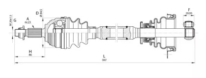 OPEN PARTS DRS6352.00