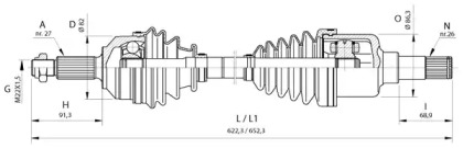 OPEN PARTS DRS6376.00