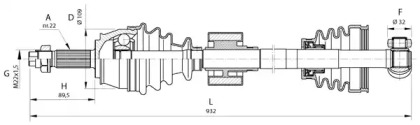 OPEN PARTS DRS6380.00