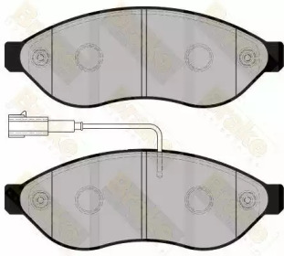 BRAKE ENGINEERING PA1754