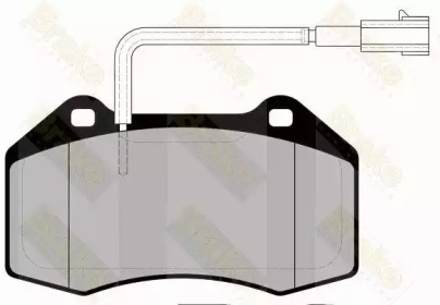 BRAKE ENGINEERING PA1774